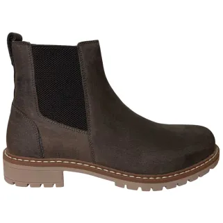 Bottines Touk Cuir Zip Semelle PU Confort Sans Gêne