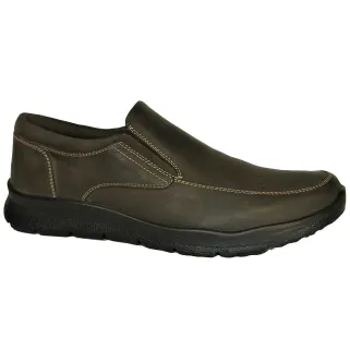 Chaussures Toucan cuir marron semelle PU double sans gêne