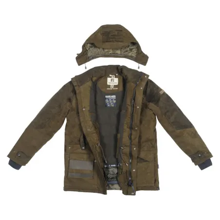 Veste Grand Nord Forest 100% Polyester Imperméable Chasse Homme