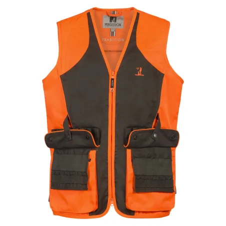 Gilet tradition haute visibilité 65% polyester 35% coton déperlant