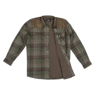 Chemise Brecy Coupe-Vent 100% Coton Membrane Polyester 2 Poches