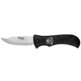 Couteau poche Wildgrip Sanglier lame inox 11cm manche métal 23cm