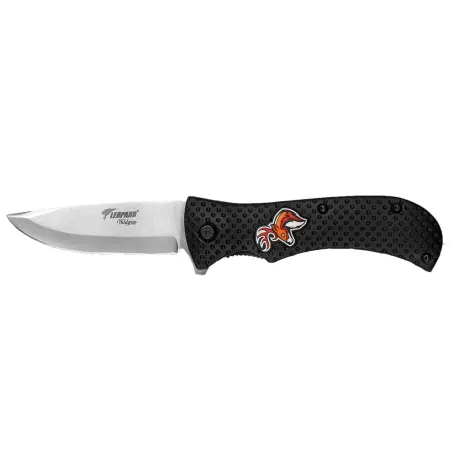 Couteau poche Wildgrip Cerf lame inox 11cm manche métal 23cm