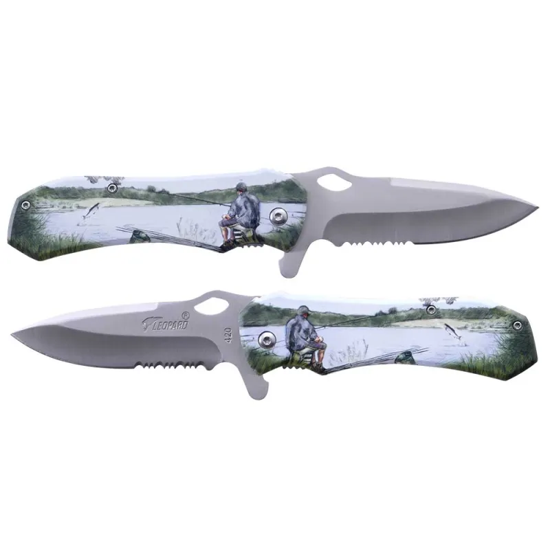 Couteau Tactique 3D Grip Pêcheur Lame Inox 7,9cm Manche Alu 19,4cm Couteau Tactique 3D Grip Pêcheur Lame Inox 7,9cm Manche Alu 19,4cm