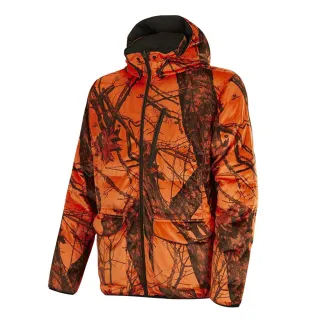 Doudoune Réversible Alaskan Orange Blaze Polyester Capuche Amovible