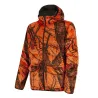 Doudoune Réversible Alaskan Orange Blaze Polyester Capuche Amovible