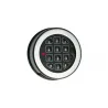 Coffre-fort acier 3mm EN14450 S1 serrure électronique A 5 verrous