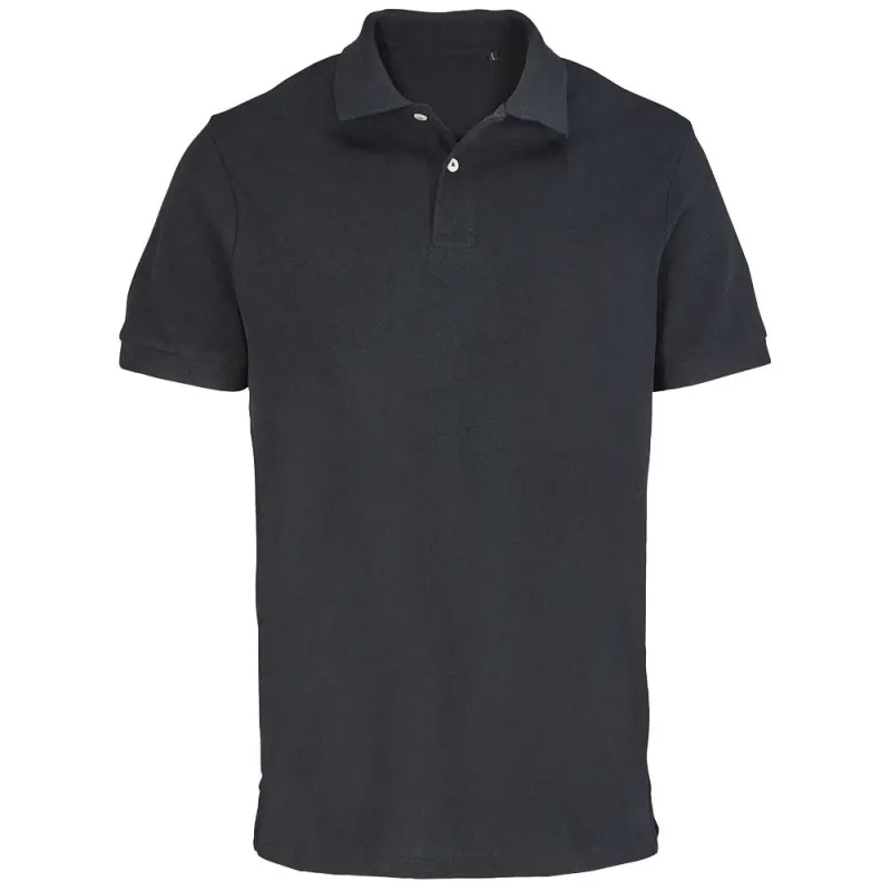 Polo Keiler Hunter noir 100% coton 210g/m2 manches courtes