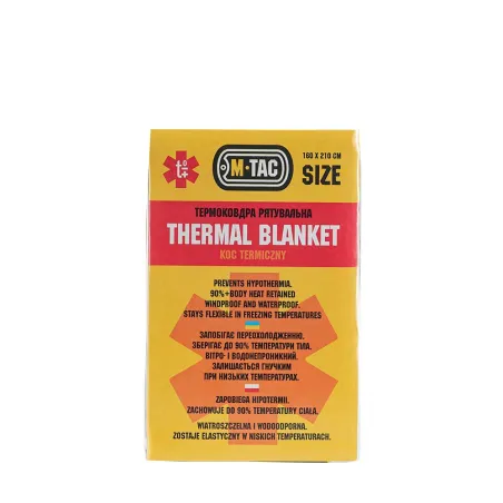 Couverture Thermique Polyester Métallisé Imperméable Léger