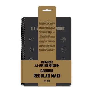 Carnet Tactique Ecopybook Spirale Papier Imperméable Résistant