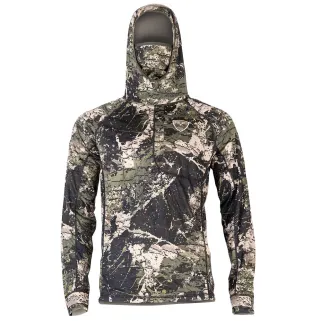 Gilet Rover polyester ultra léger respirant capuche masque facial