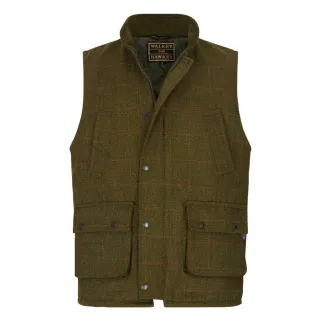 Gilet Barington Shooting Vert Laine 60% Résistant Eau 3 Poches