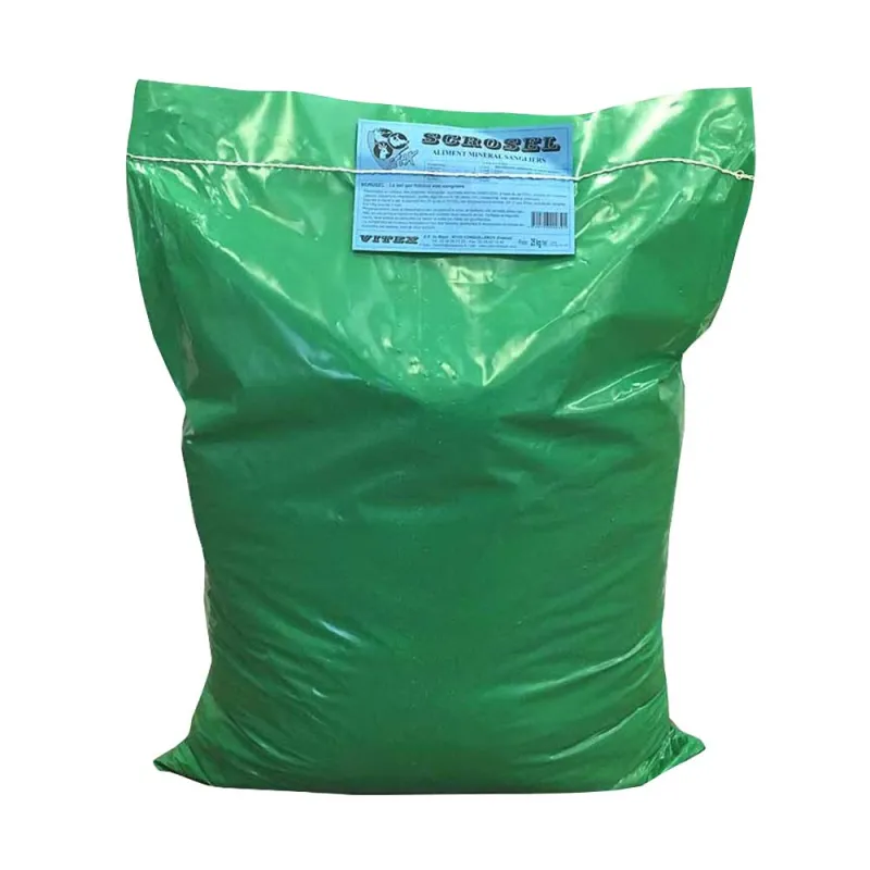 Sac de sel Scrosel - Sel alimentaire de qualité premium