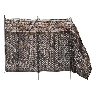 Affût 3D forêt 1.5x3M 3 pieds réglables anti-UV camouflage