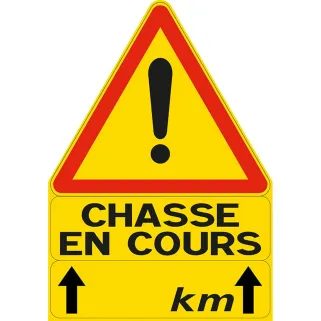 Triangle de signalisation - Lot de 20 panneaux sécurité routière