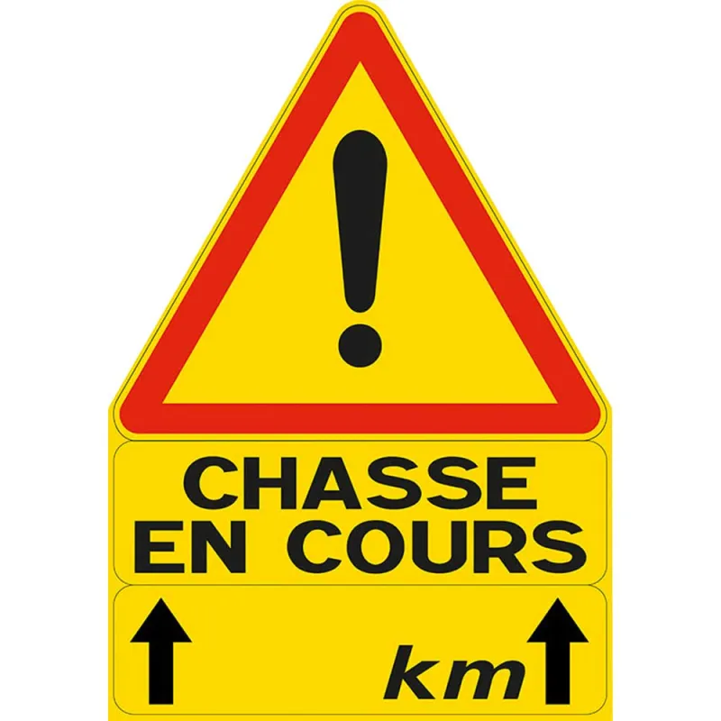Triangle de signalisation - Lot de 20 panneaux sécurité routière
