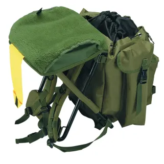 Sac à dos avec siège pliant nylon 600D imperméable portable