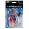Pack 4 leurres eau douce N°2 Abu Garcia - Lac Rivière Étang