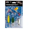 Pack 4 leurres Abu Garcia N°3 eau douce carnassiers rivière lac