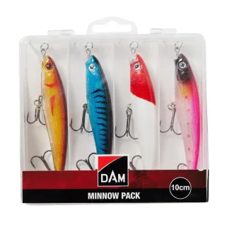 Pack 4 leurres coulants DAM carnassiers pêche profondeur