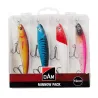 Pack 4 leurres coulants DAM carnassiers pêche profondeur 8cm 8g