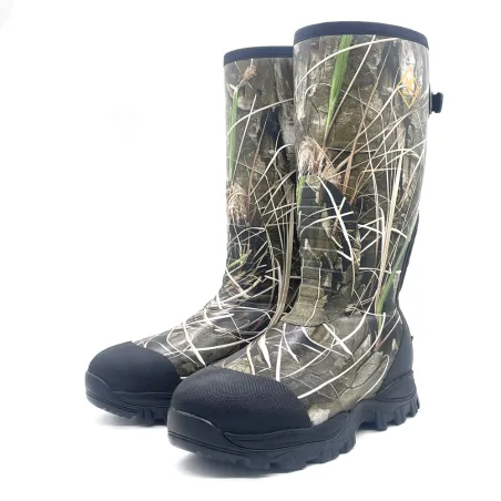 Bottes camo roseaux soufflet caoutchouc Thinsulate 800g EVA Bottes camo roseaux soufflet caoutchouc Thinsulate 800g EVA
