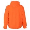 Sweat à capuche orange polaire 100% polyester 280g/m² poche