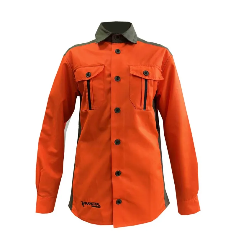 Chemise Hippomene 100% Polyester 2 Poches Poitrine Chemise Hippomene 100% Polyester 2 Poches Poitrine
