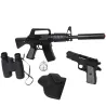 Set police enfant 5 accessoires mitraillette pistolet jumelles Set police enfant 5 accessoires mitraillette pistolet jumelles