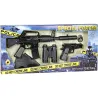 Set police enfant 5 accessoires mitraillette pistolet jumelles Set police enfant 5 accessoires mitraillette pistolet jumelles