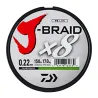 Tresse X8 Chartreuse Daiwa 8 brins ultra-résistante carnassiers Tresse X8 Chartreuse Daiwa 8 brins ultra-résistante carnassiers
