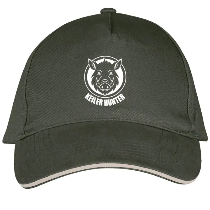 Casquette Keiler Hunter Army/Beige logo 3 Casquette Keiler Hunter Army/Beige logo 3
