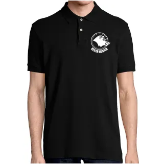 Polo Keiler Hunter noir 100% coton 210g/m² manches courtes logo 2