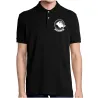Polo Keiler Hunter noir 100% coton 210g/m² manches courtes logo 2 Polo Keiler Hunter noir 100% coton 210g/m² manches courtes logo 2