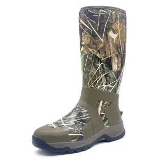 Bottes camo roseaux caoutchouc doublure jersey 5mm semelle EVA
