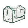 Serre plastique cadre métal 40x78x50cm Serre plastique cadre métal 40x78x50cm