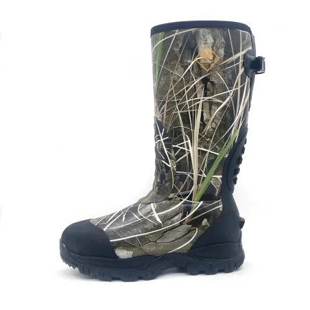 Bottes camo roseaux soufflet caoutchouc Thinsulate 800g EVA Bottes camo roseaux soufflet caoutchouc Thinsulate 800g EVA