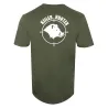 T-Shirt Keiler Hunter kaki 100% manches courtes logo 1