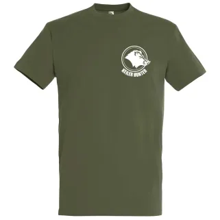 T-Shirt Keiler Hunter kaki 100% coton manches courtes logo 2