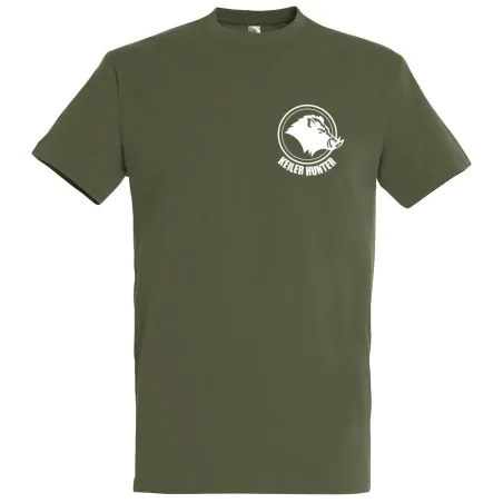 T-Shirt Keiler Hunter kaki 100% coton manches courtes logo 2
