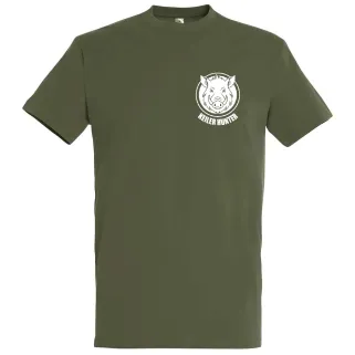 T-Shirt Keiler Hunter kaki 100% coton manches courtes logo 3