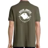 Polo Keiler Hunter kaki logo 1 Polo Keiler Hunter kaki logo 1
