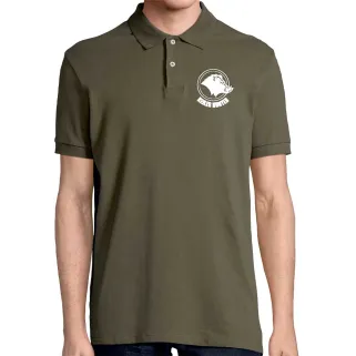 Polo Keiler Hunter kaki logo 2