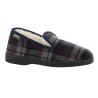 Chaussons mixtes fourrés Polaine marine - Pantoufles chaudes Chaussons mixtes fourrés Polaine marine - Pantoufles chaudes