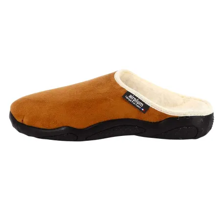 Chaussons Mules Fourrées Doudou Marron - Confort Douillet