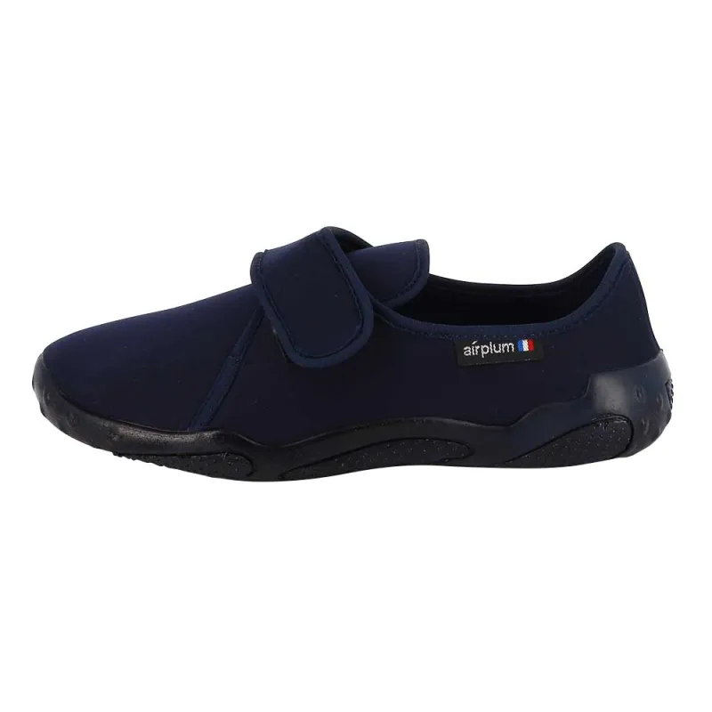 Chaussons scratch Dejean marine - Airplum Made in France Chaussons scratch Dejean marine - Airplum Made in France