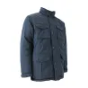 Parka réversible col montant polyester marron/bleu marine M à 2XL