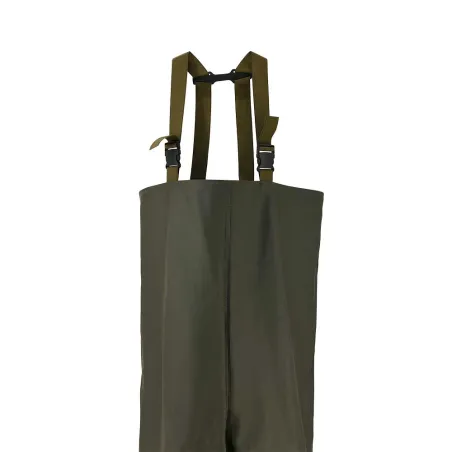 Waders PVC haute résistance soudure qualité poche intérieure Waders PVC haute résistance soudure qualité poche intérieure