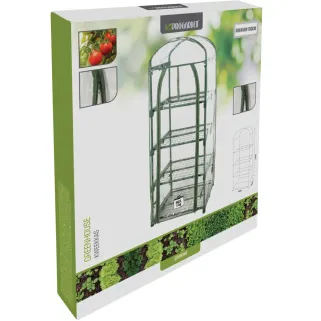 Serre 4 étagères 50x45x130cm pour jardin et plantes