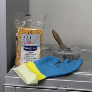 Gants haute protection néoprène latex - produits chimiques